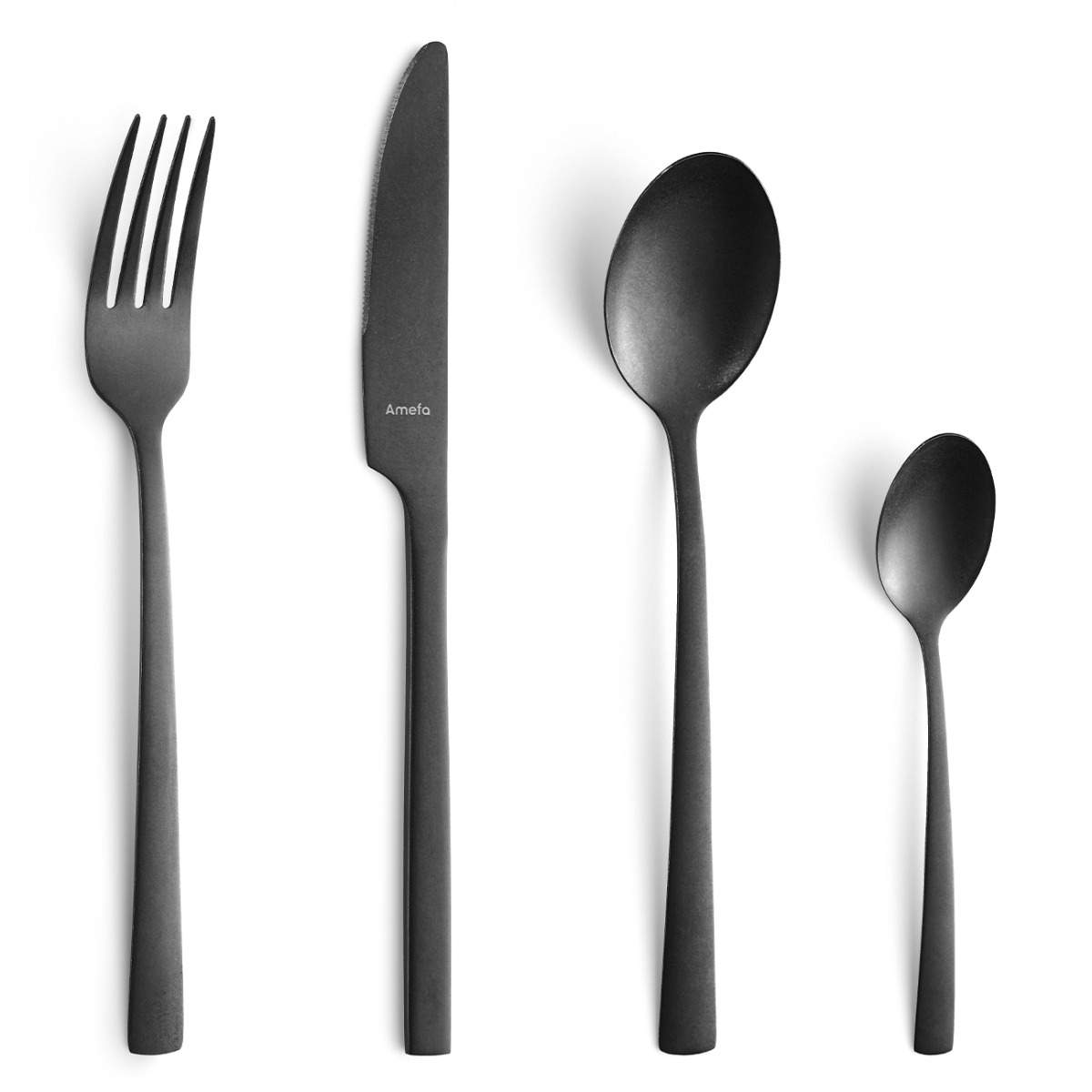 Manille 16 stykke Vintage Sort