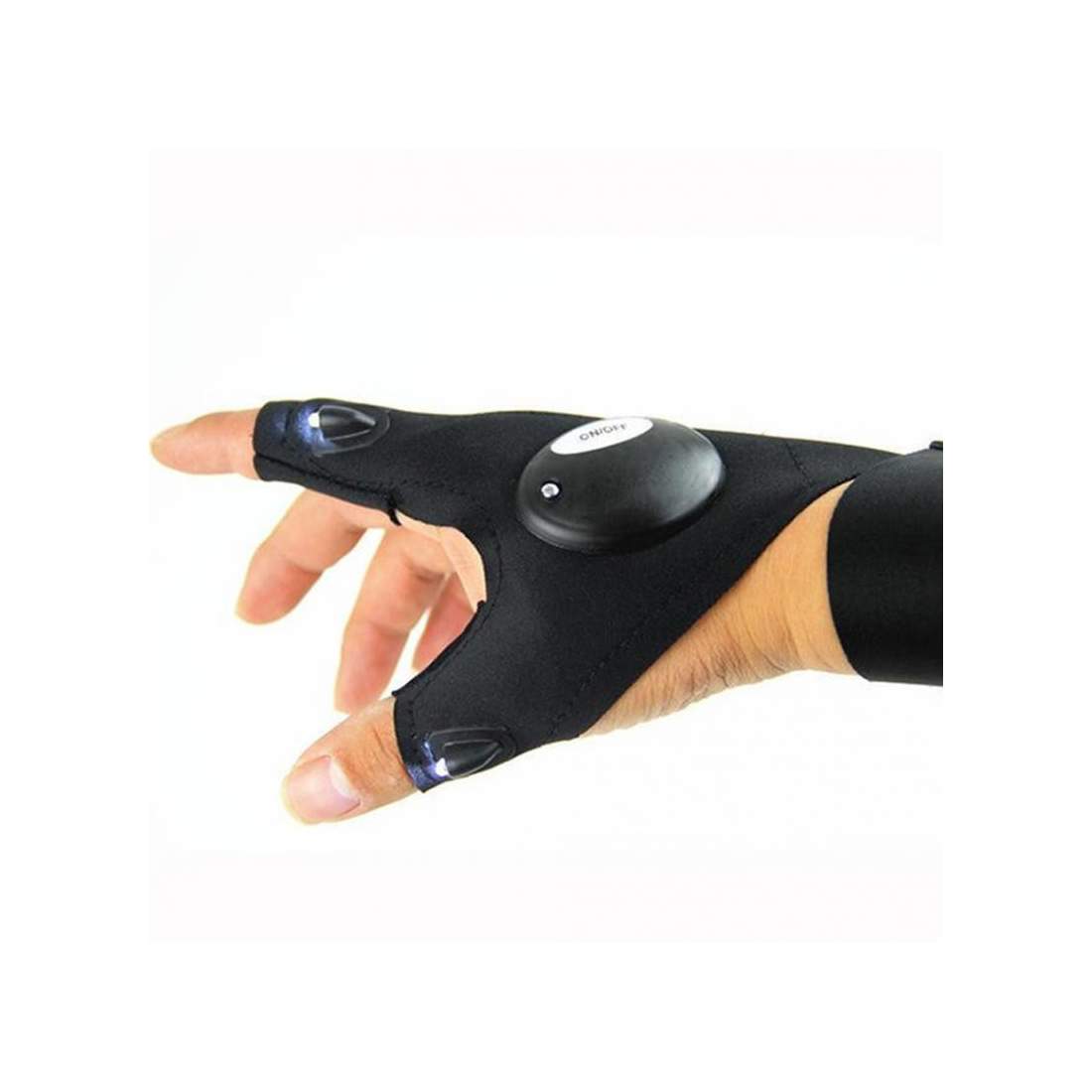 Handske med ficklampa | Sport & Fritid - Friluftsliv & Camping - Belysning | Pryloteket