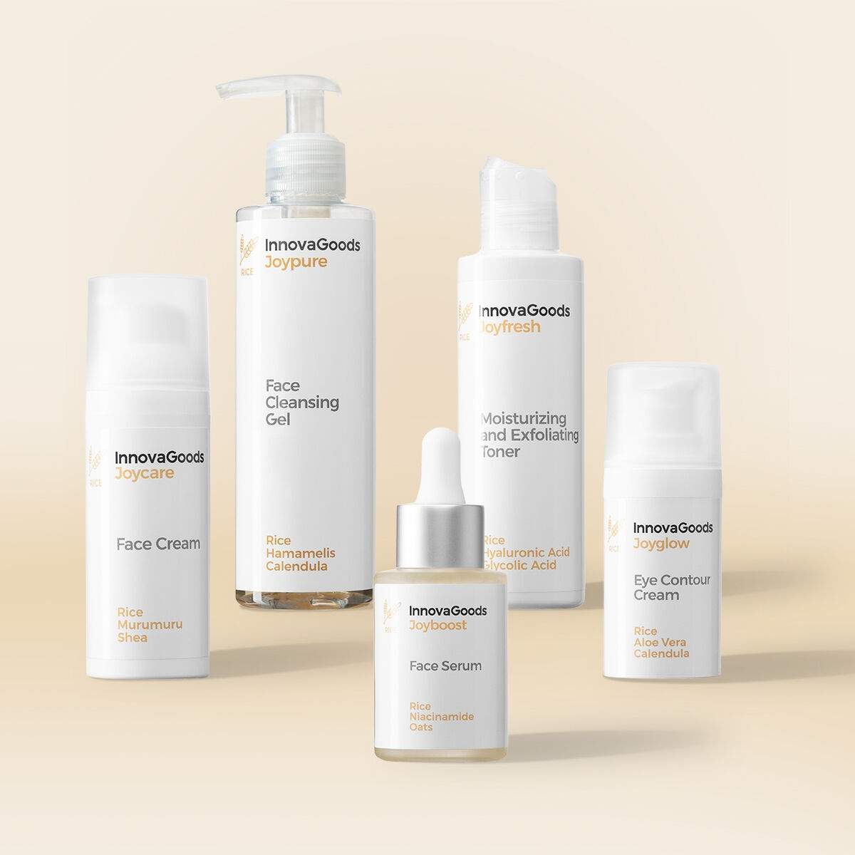 Face Rutin Pack Rice InnovaGoods | Mode & Accessoarer - Smycken, Smyckesset & Tillbehör - Ringar | Pryloteket