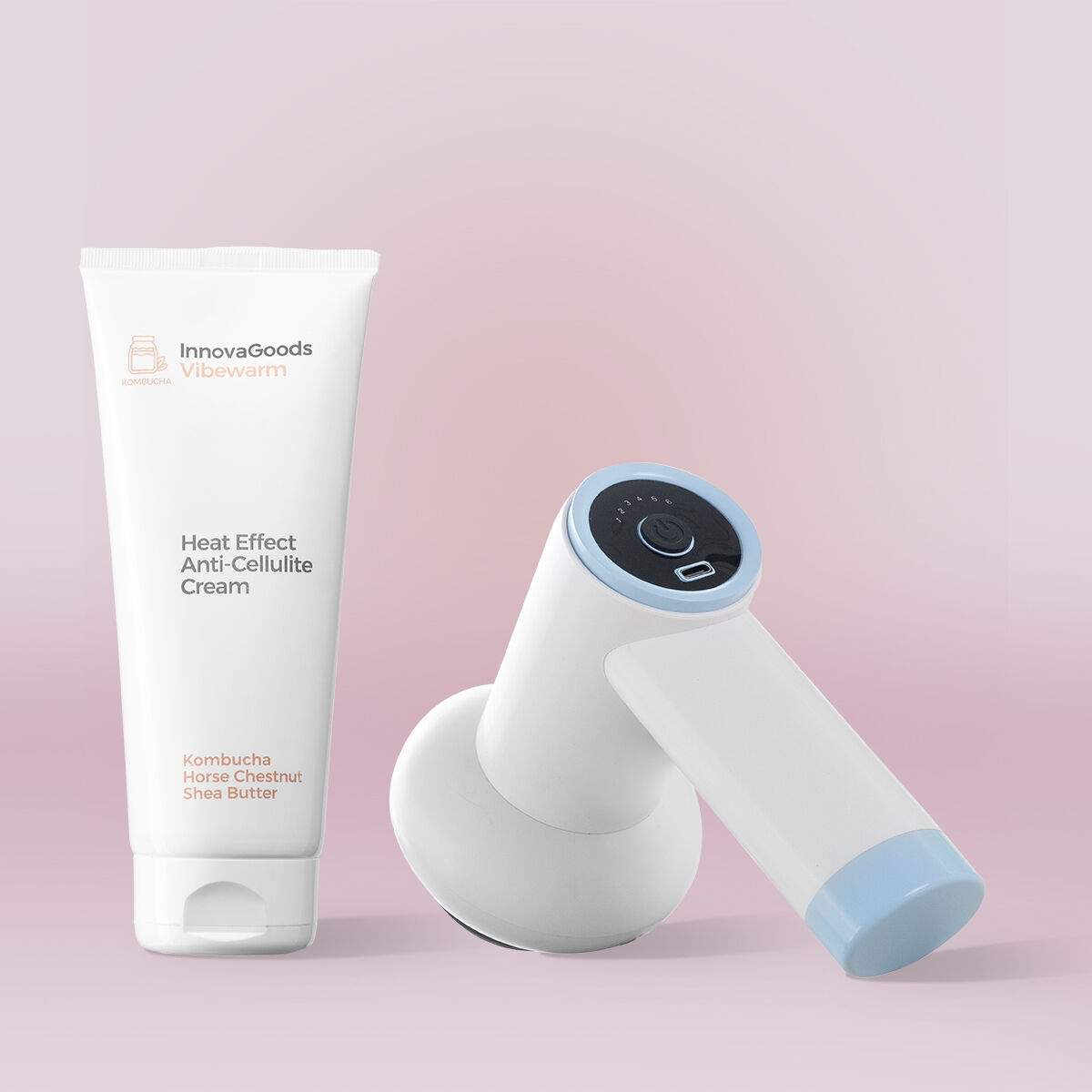 Anti-celluliter Toning Treatment Pack Kombucha InnovaGoods | Hälsa & Skönhet - Personvård - Massage | Pryloteket