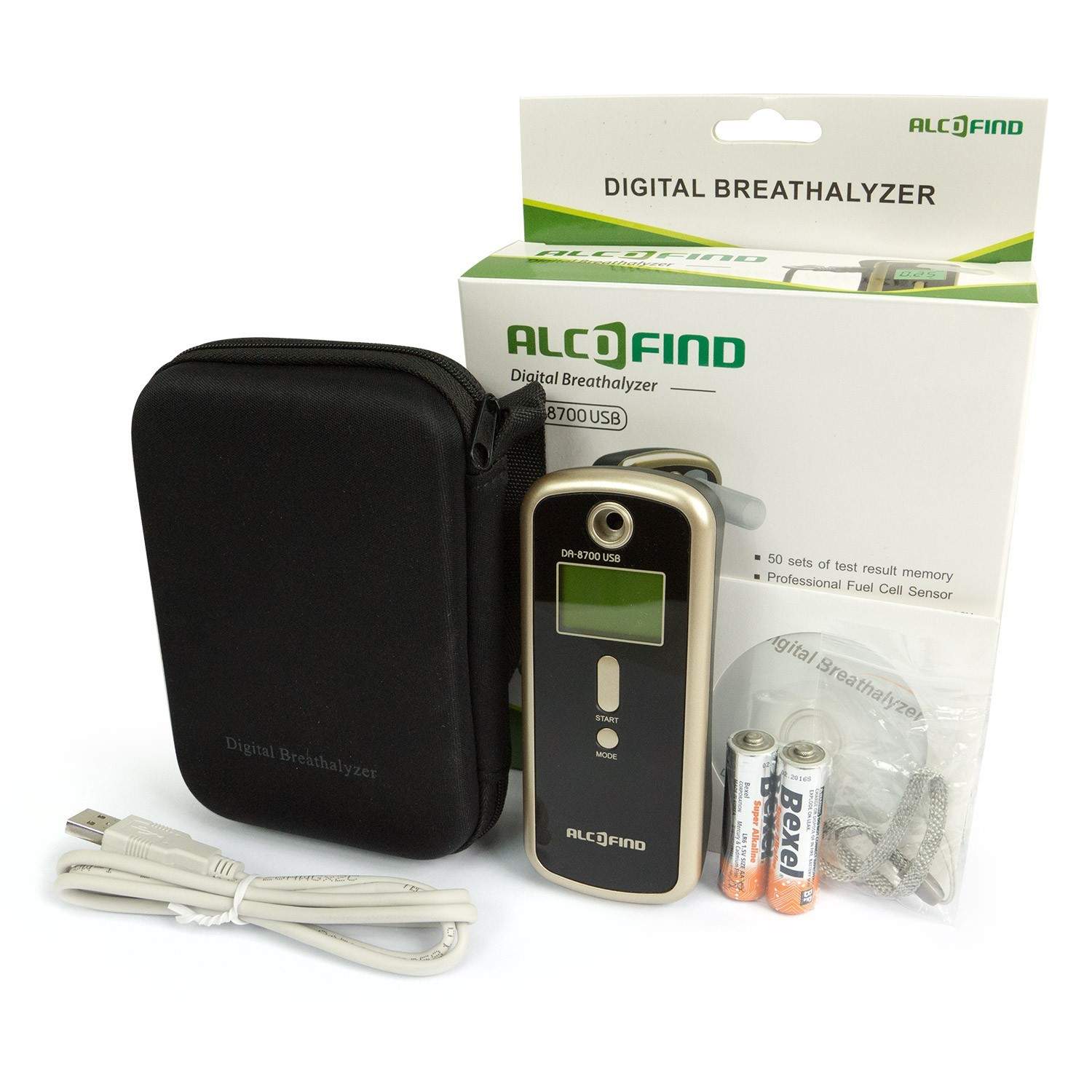 Elektrokemisk alkometer DA 8700