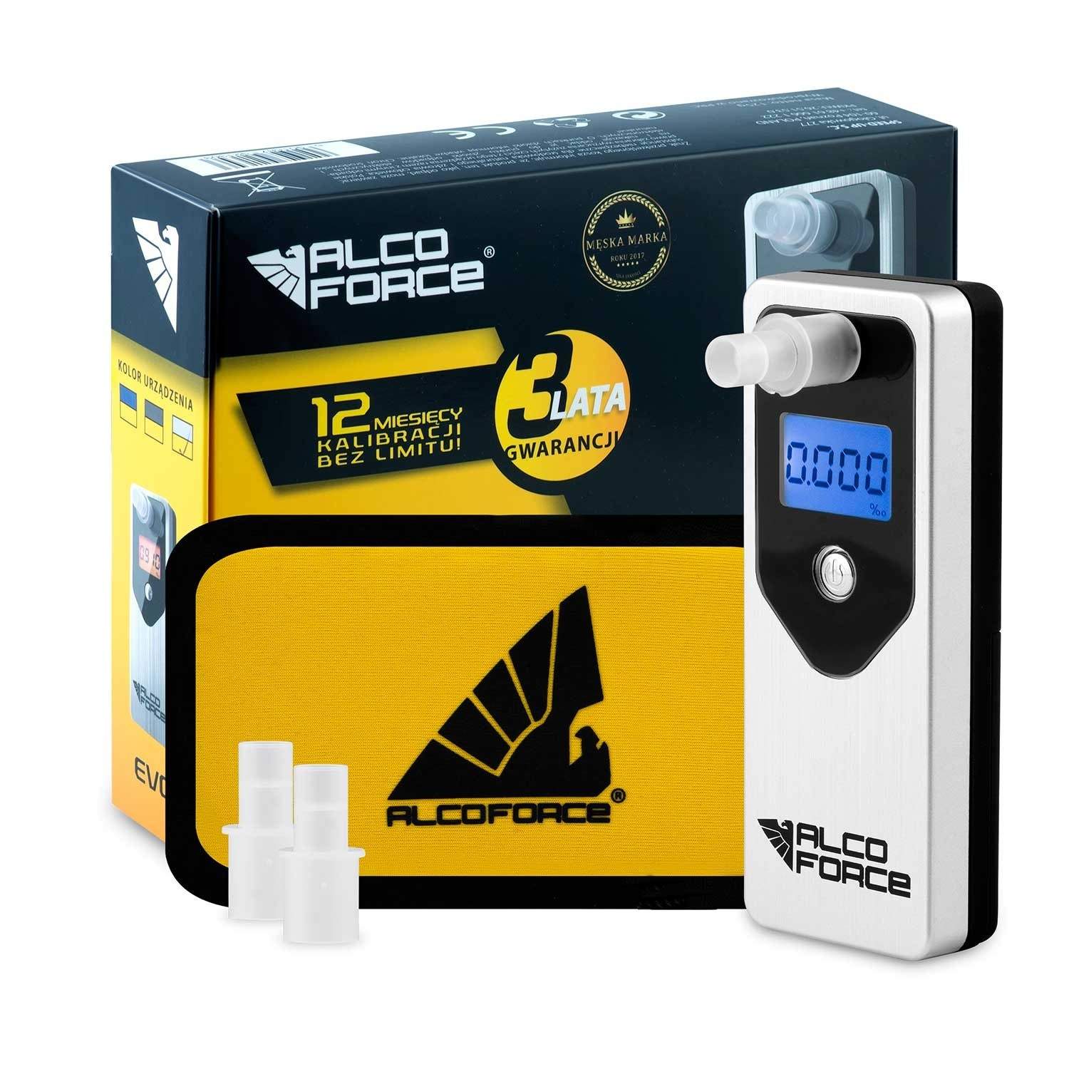 Elektrokemisk alkometer AlcoForce EVO-SILVER