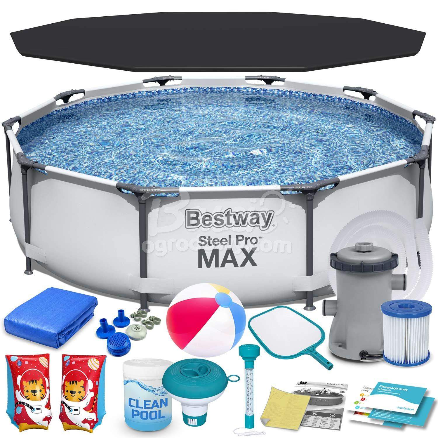 Ramme havepool 305 x 76 cm 17 i 1 Bestway 56408