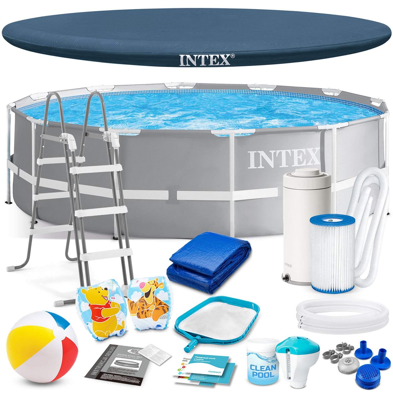 Ram trädgårdspool 366 x 99 cm 17in1 INTEX 26716 | Elektronik - Tillbehör Mobil & Surfplatta - Mobiltillbehör - Mobilkablar - Tillbehör | Pryloteket