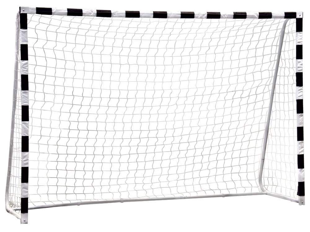 Fodbold Træningsmål med Net 180x120 cm Sort og Hvid MultiGarden