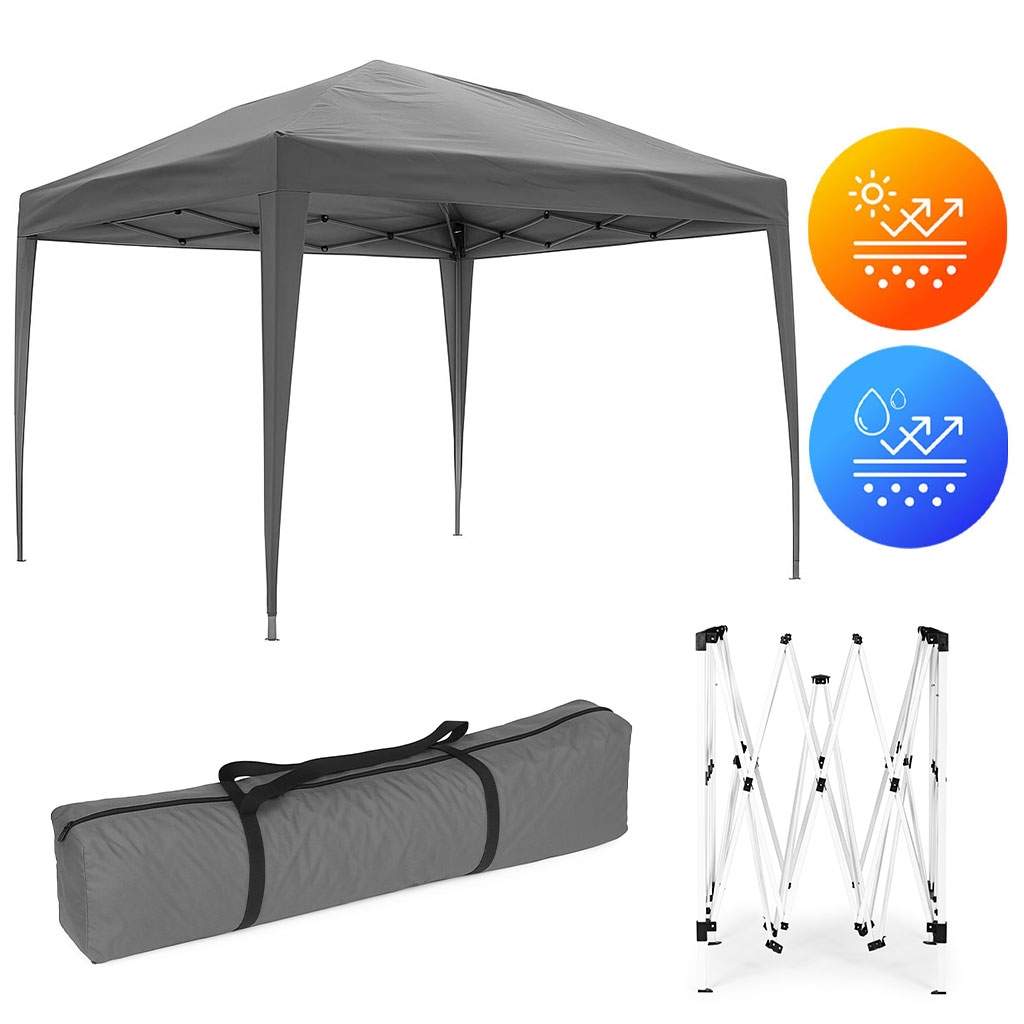 Havepavillontelt 3x3 m Pop-up baldakin til have eller terrasse MultiGarden