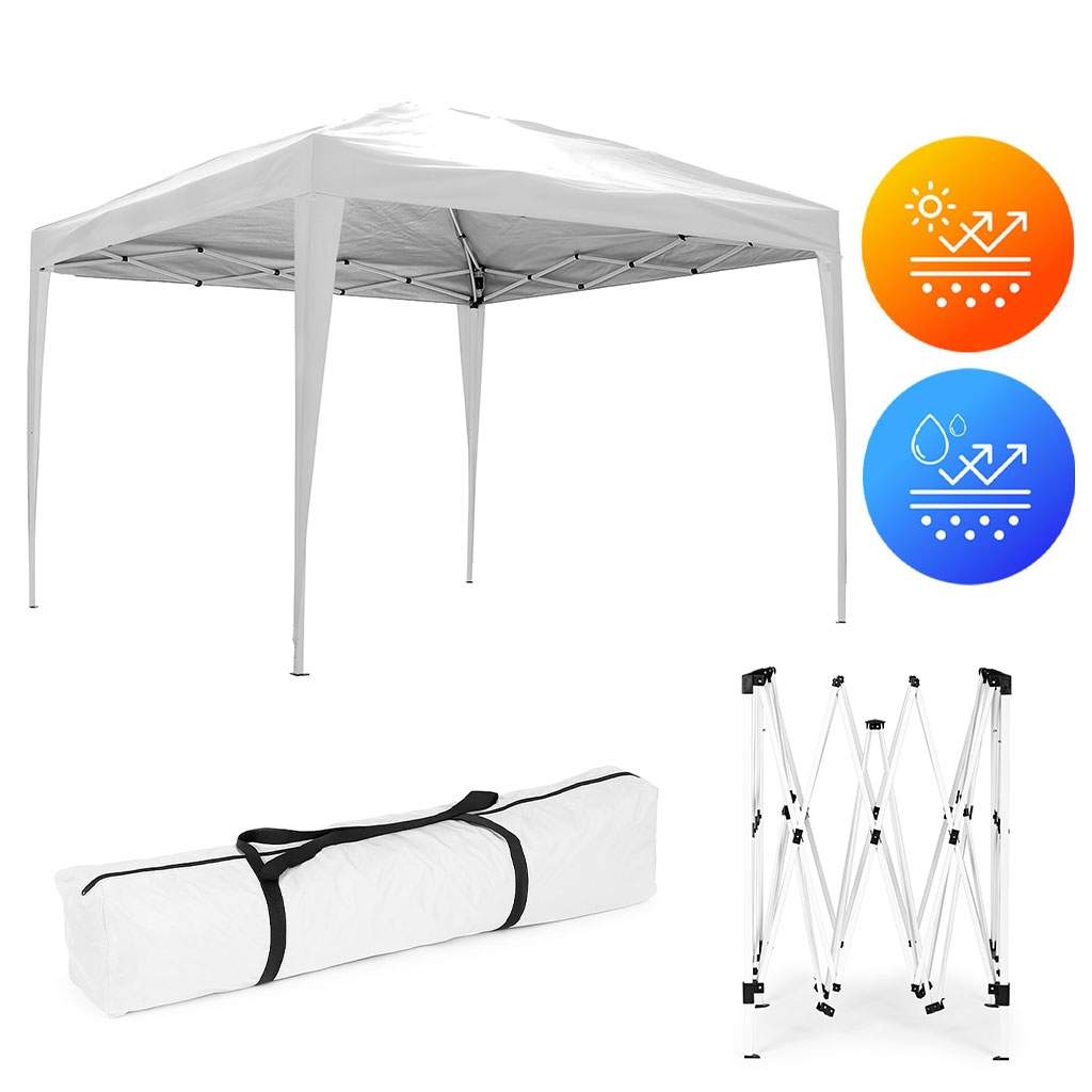 Havepavillontelt 3x3 m Pop-up baldakin til have eller terrasse MultiGarden