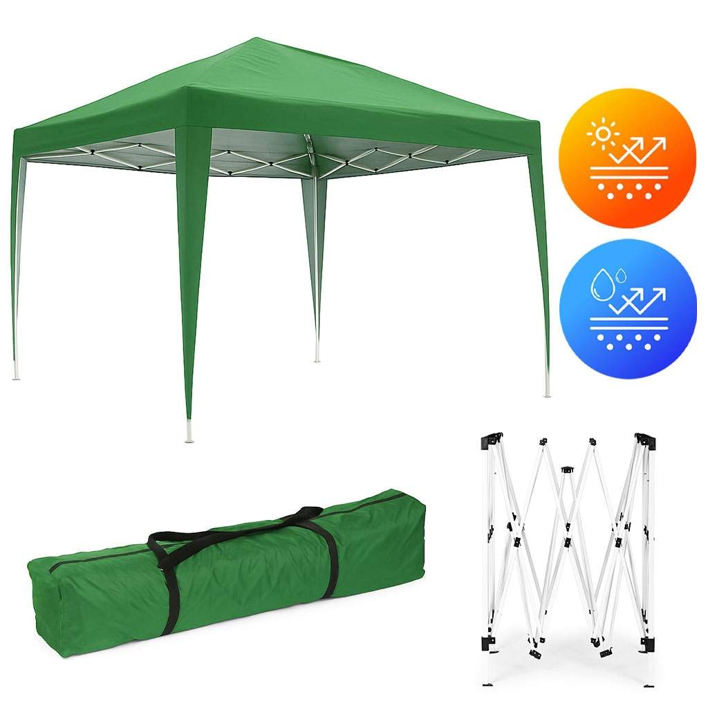 Havepavillontelt 3x3 m Pop-up baldakin til have eller terrasse MultiGarden
