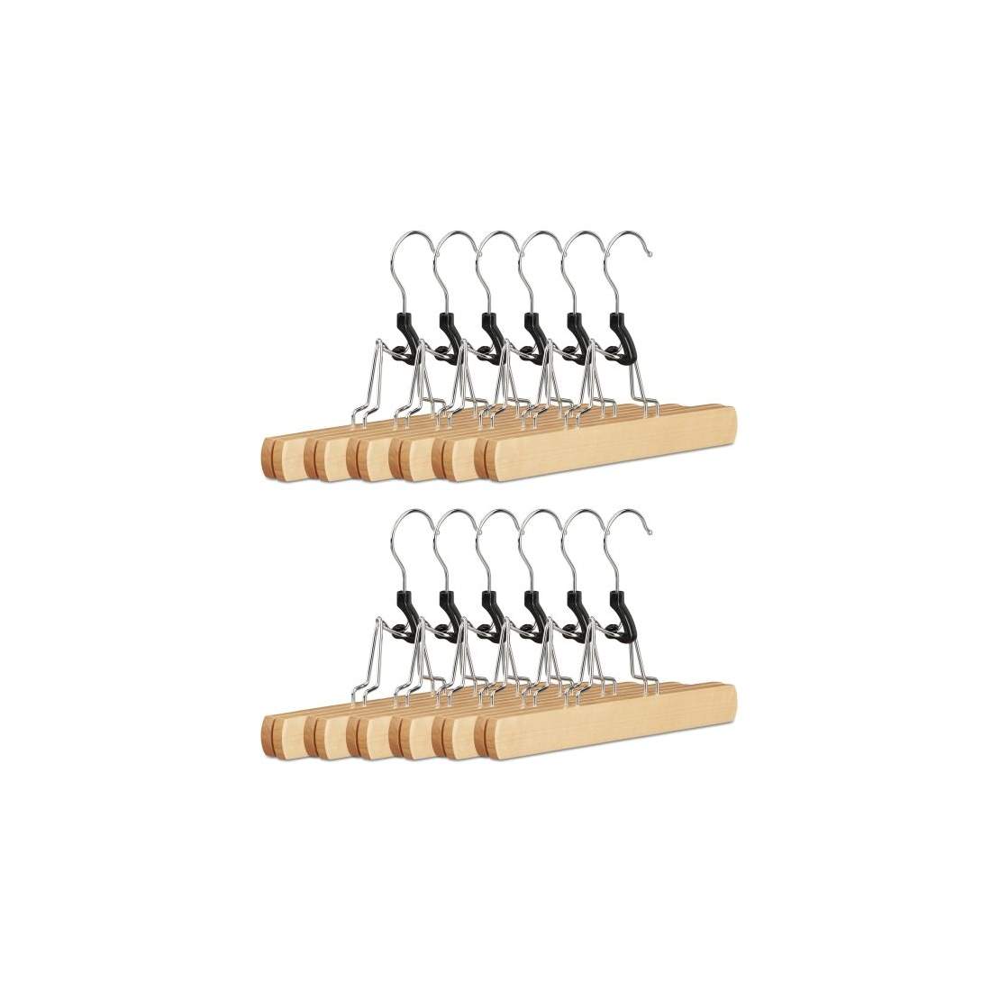 Set med 12 klädhängare | Mode & Accessoarer - Kläder | Pryloteket