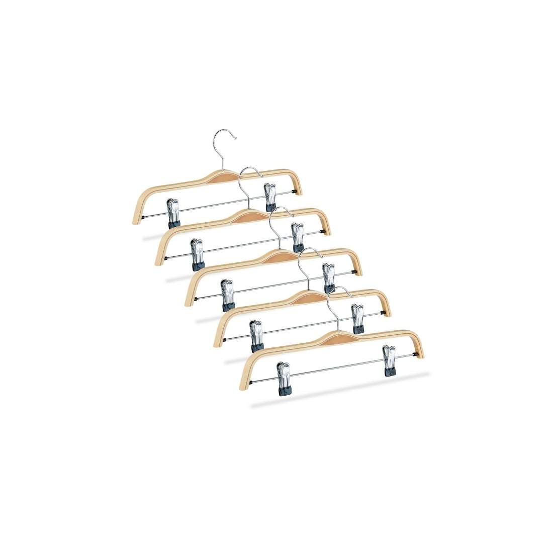 Set med 5 hängare för träbyxor | Mode & Accessoarer - Kläder | Pryloteket