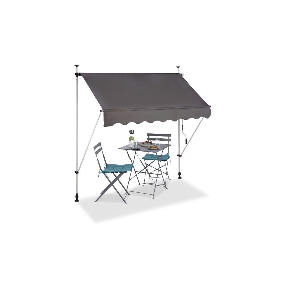 Teleskopisk balkongmarkis | Hem & Hobby - Hem & Hushåll - Balkong | Pryloteket