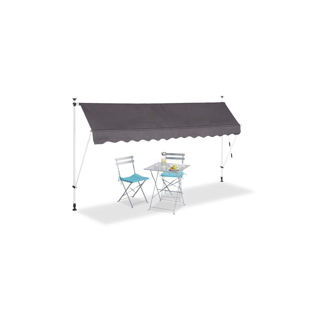 Teleskopisk balkongmarkis | Hem & Hobby - Hem & Hushåll - Balkong | Pryloteket