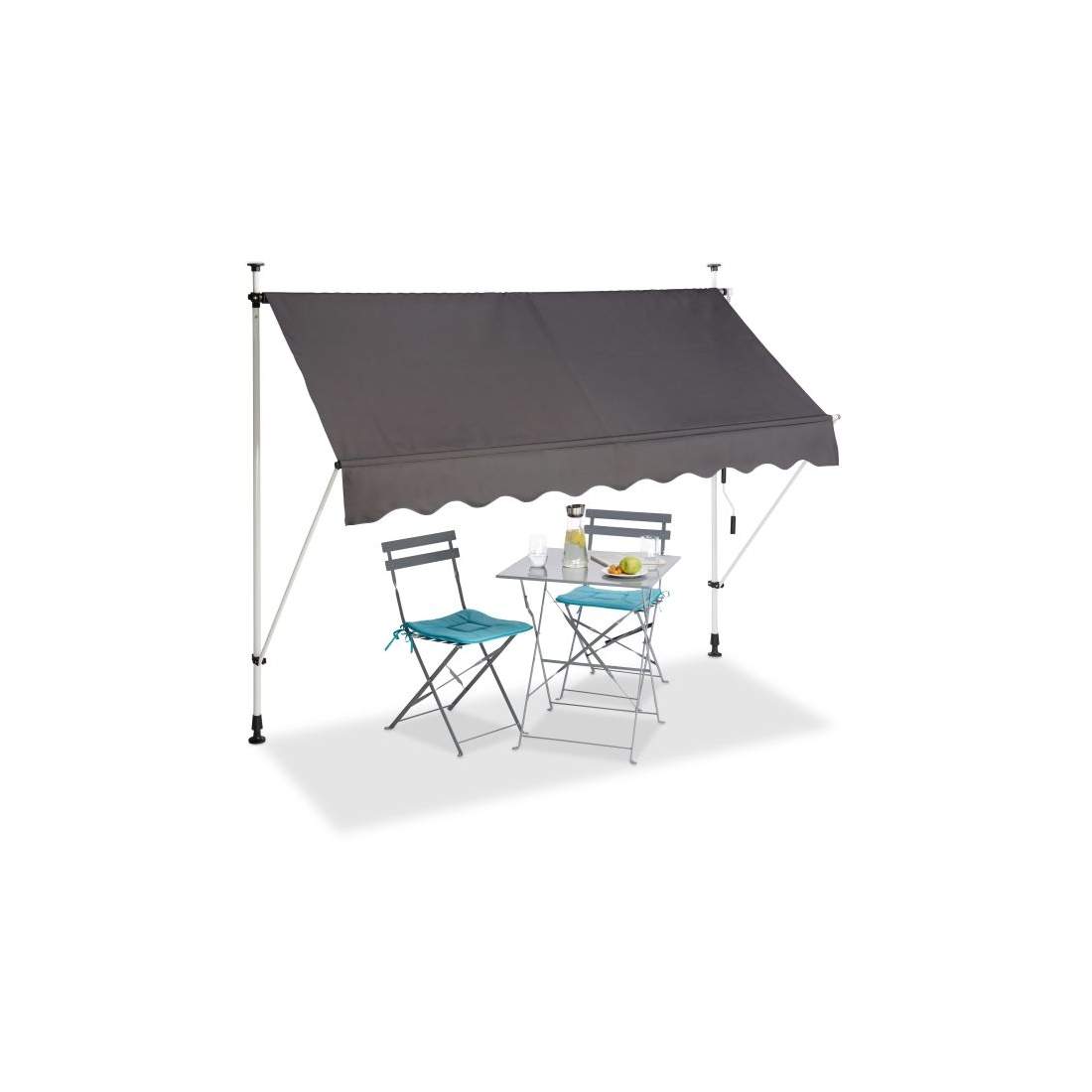 Teleskopisk balkongmarkis | Hem & Hobby - Hem & Hushåll - Balkong | Pryloteket