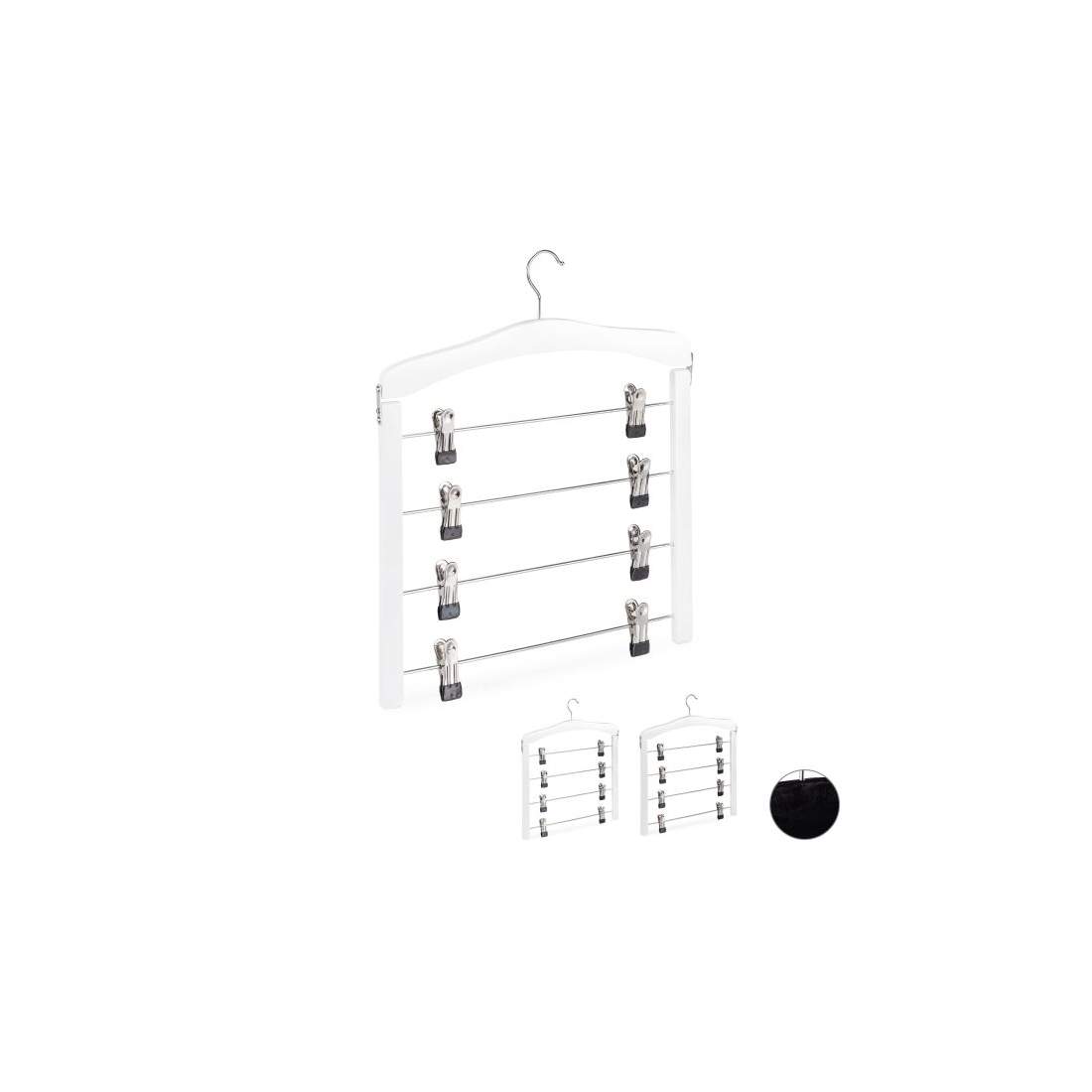 Set med 3 Multi kjolhängare | Mode & Accessoarer - Kläder | Pryloteket