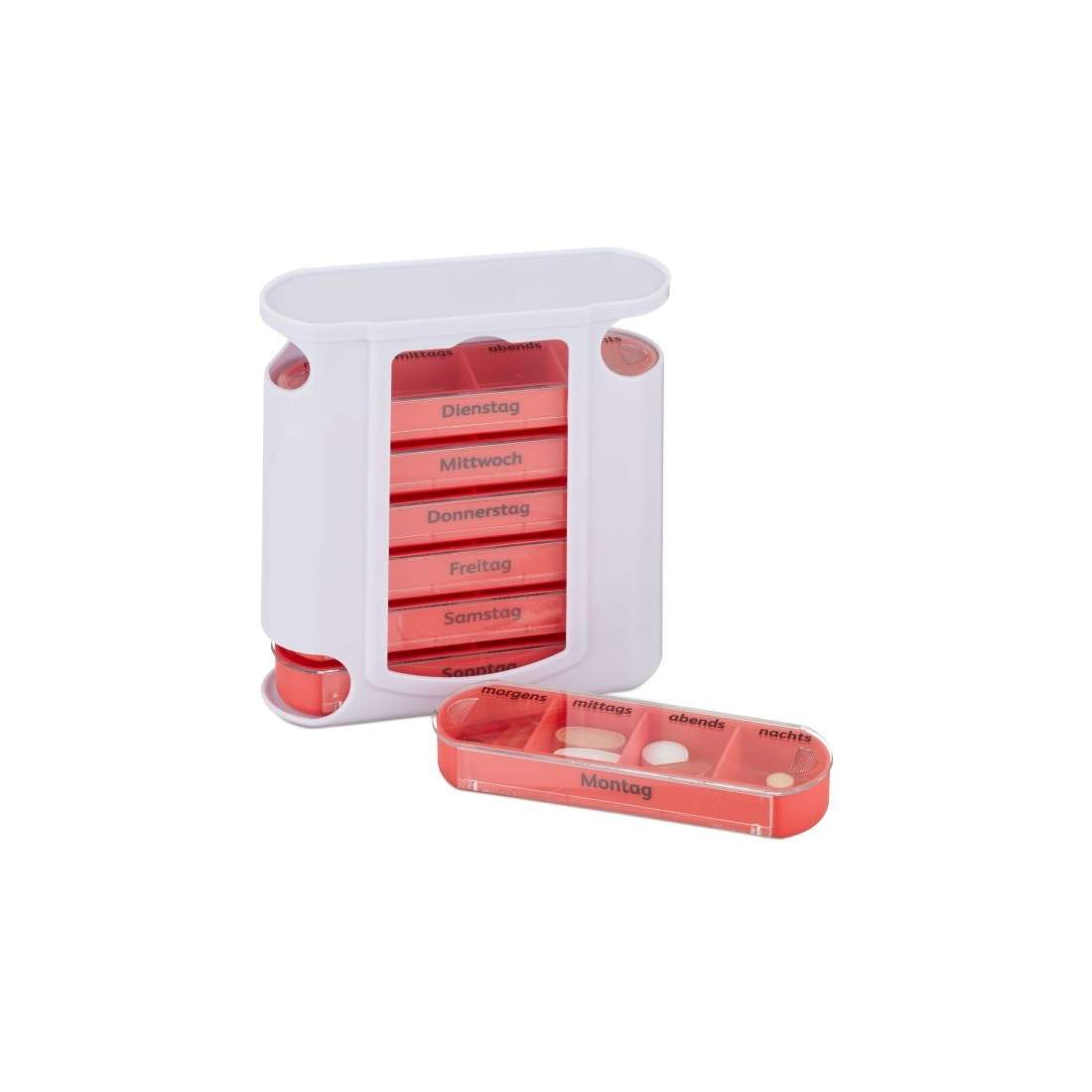 7-dagars Piller Box med 4 fack vardera | Mode & Accessoarer - Kläder - Skor | Pryloteket
