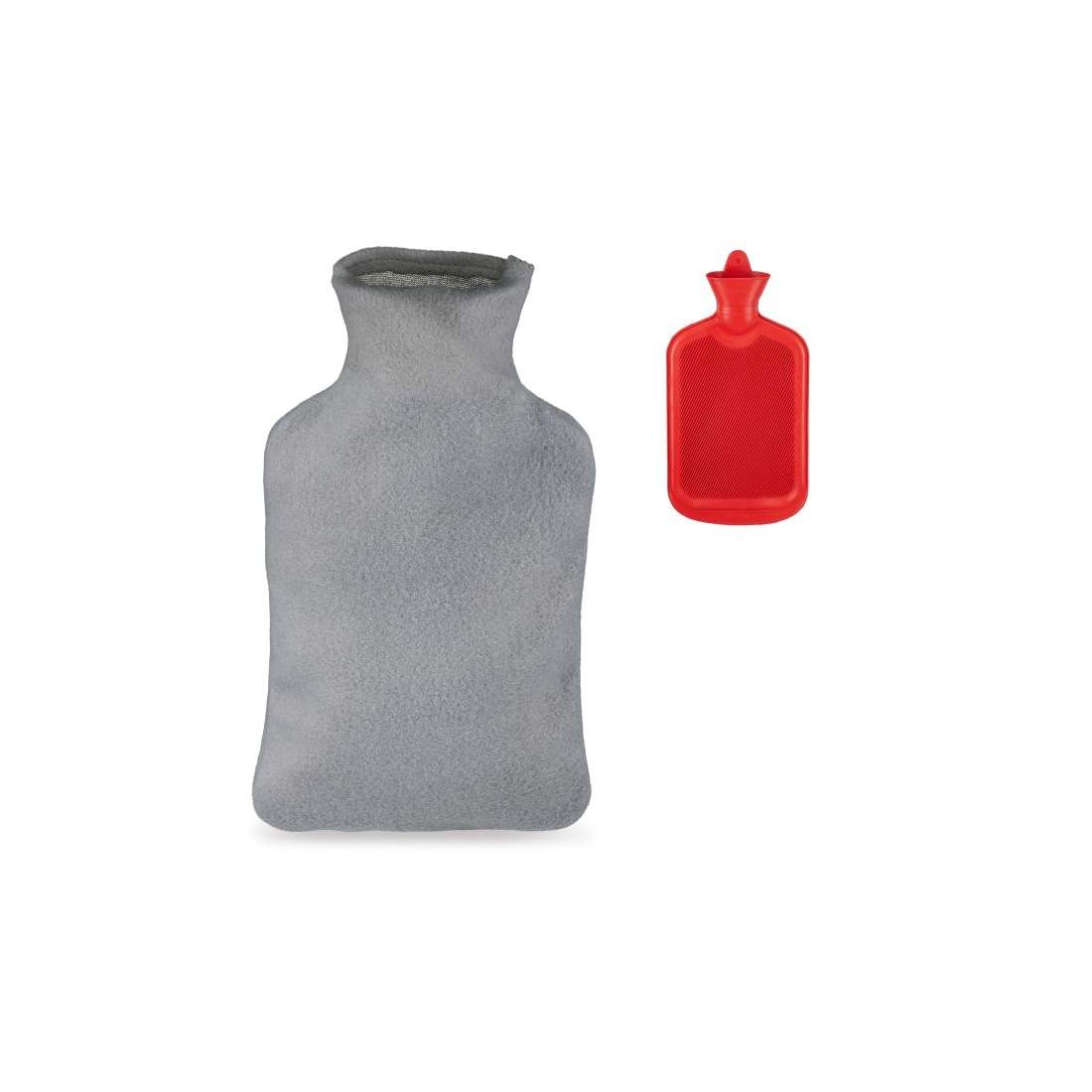 Glödhett vattenflaska med grått lock | Hem & Hobby - Hem & Hushåll - Kök - Köksredskap - Lock | Pryloteket