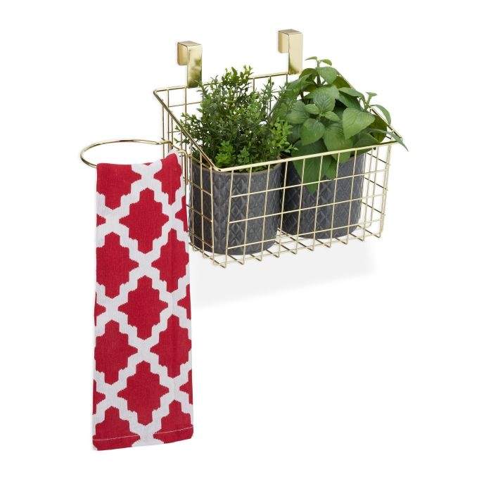 Hængende gitterkurv