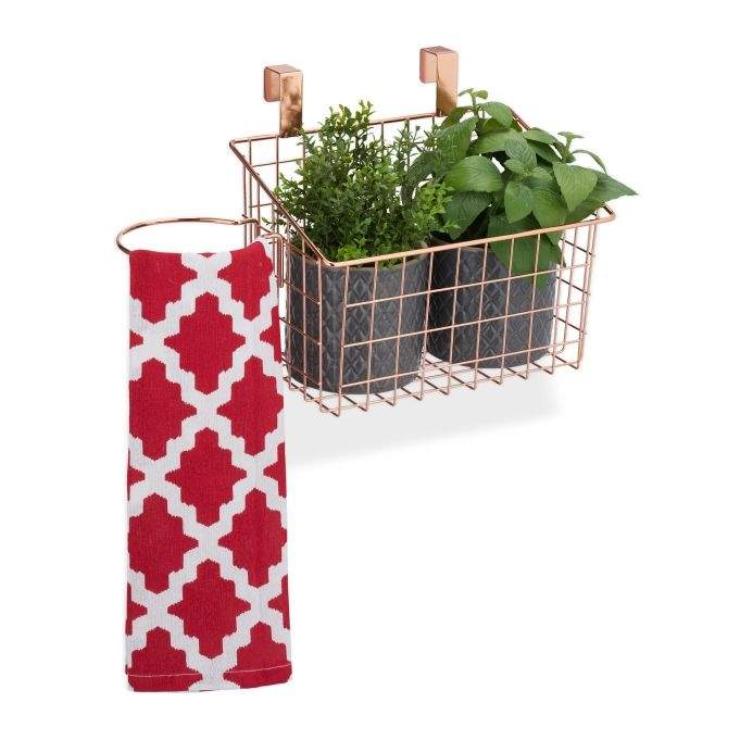 Hængende gitterkurv