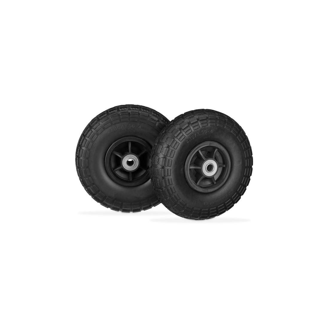 Set med 2 st PU-skottkärrdäck 4.1/3.5-4 | Hem & Hobby - Hem & Hushåll - Trädgårdsartiklar - Skottkärror | Pryloteket