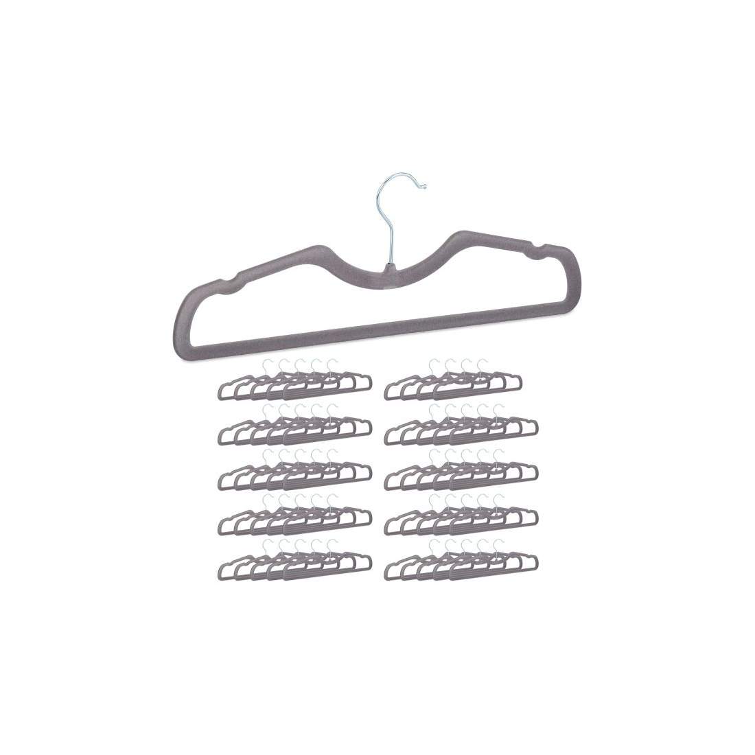 Set med 50 flockade klädhängare | Mode & Accessoarer - Smycken, Smyckesset & Tillbehör - Ringar | Pryloteket