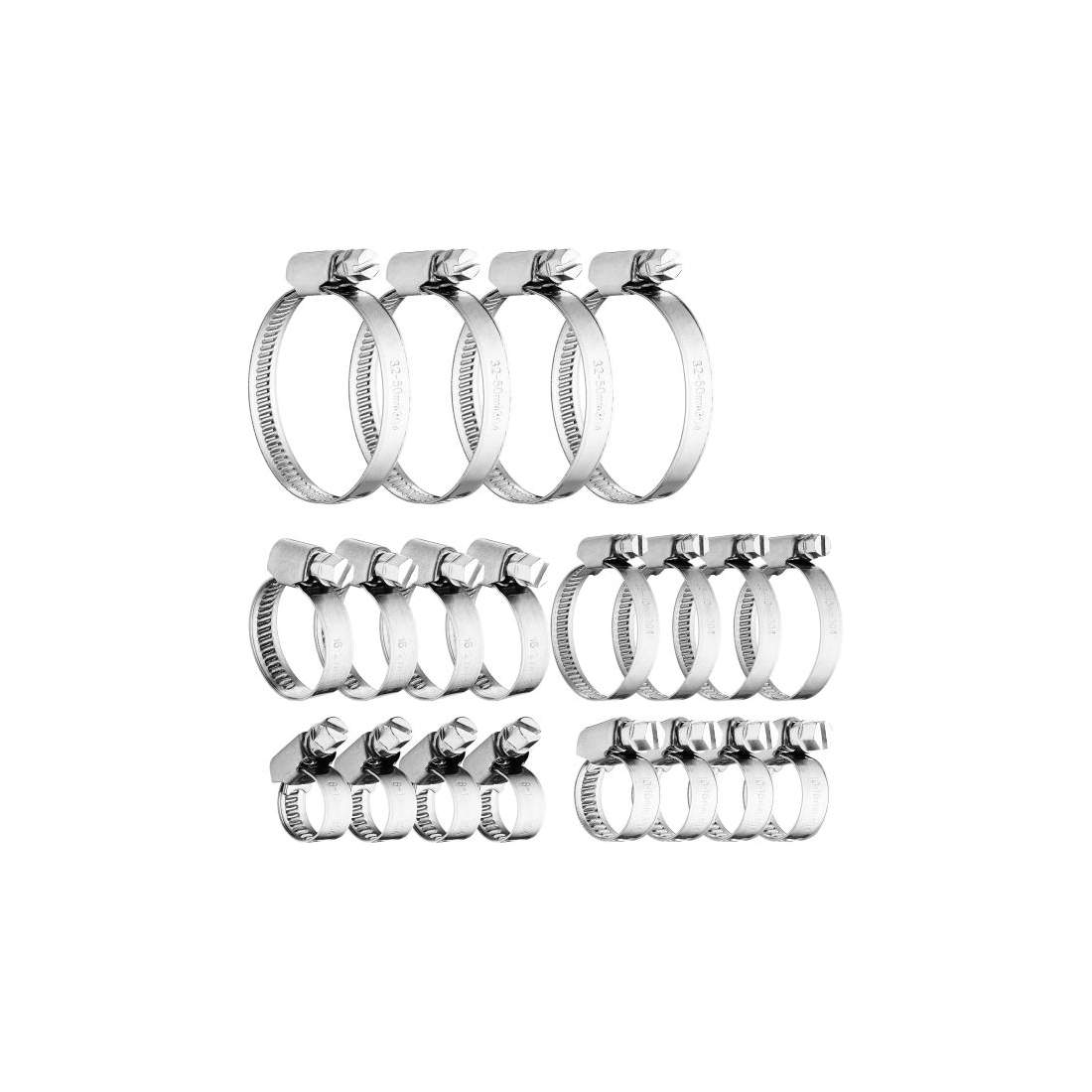 20x set rostfria slangklämmor | Hem & Hobby - Hem & Hushåll - Tvätt | Pryloteket