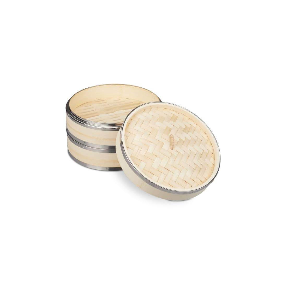 Bamboo Steamer 2 Tier | Hem & Hobby - Hem & Hushåll - Kök - Köksredskap | Pryloteket