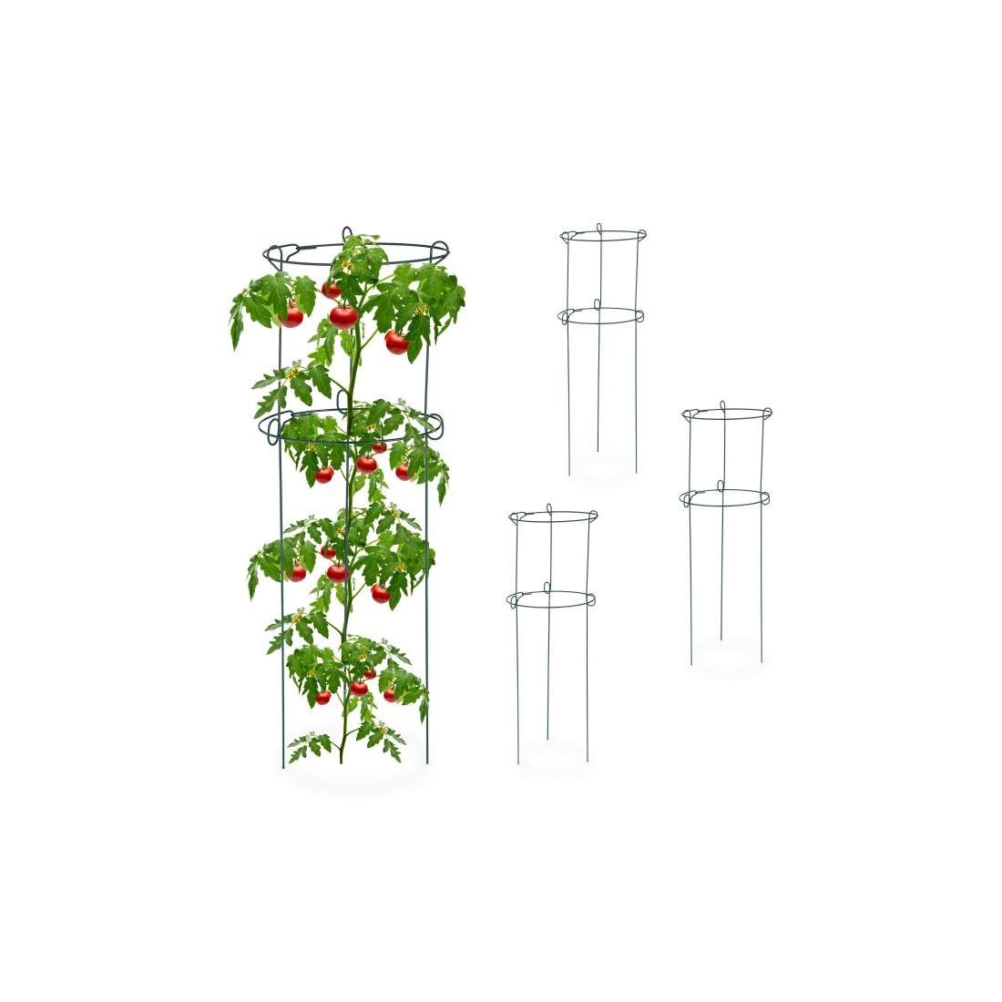 Set med 4 växtstödsringar | Hem & Hobby - Hem & Hushåll - Bygg | Pryloteket