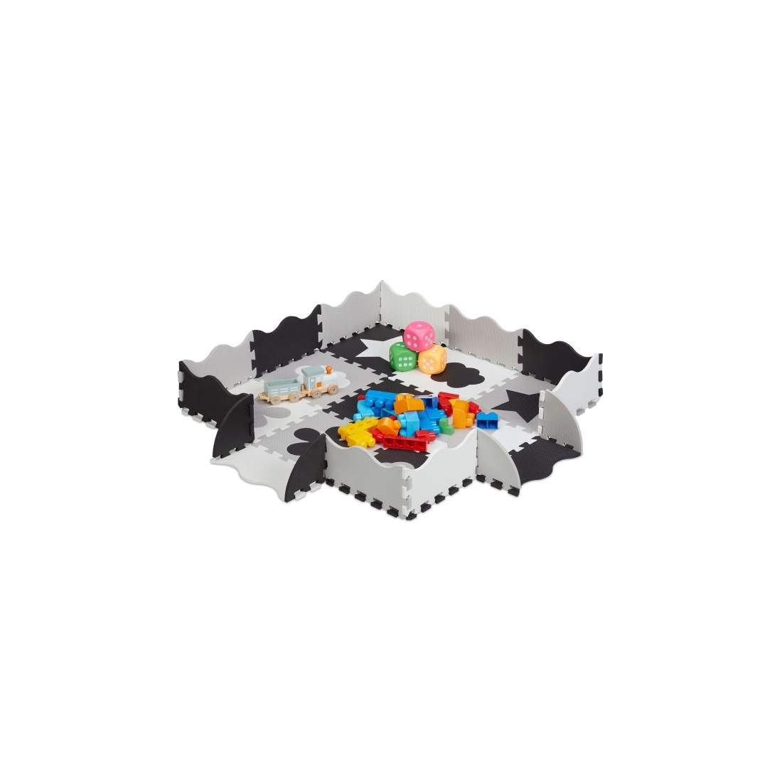 Pussel 3x3 pusselmatta sticksåg med ram | Leksaker & Spel - Leksaker - Pussel | Pryloteket