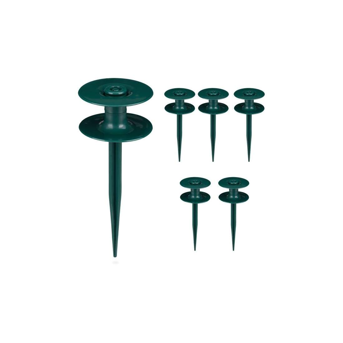 6x gröna guider för trädgårdsslang | Elektronik - Kablar & Adaptrar - Kablar | Pryloteket