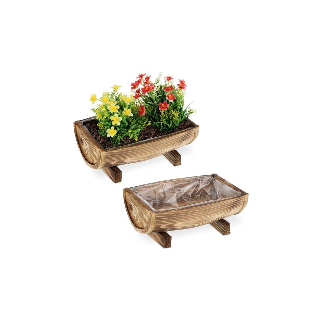 2x halvfatskrukor | Hem & Hobby - Hem & Hushåll - Balkong | Pryloteket