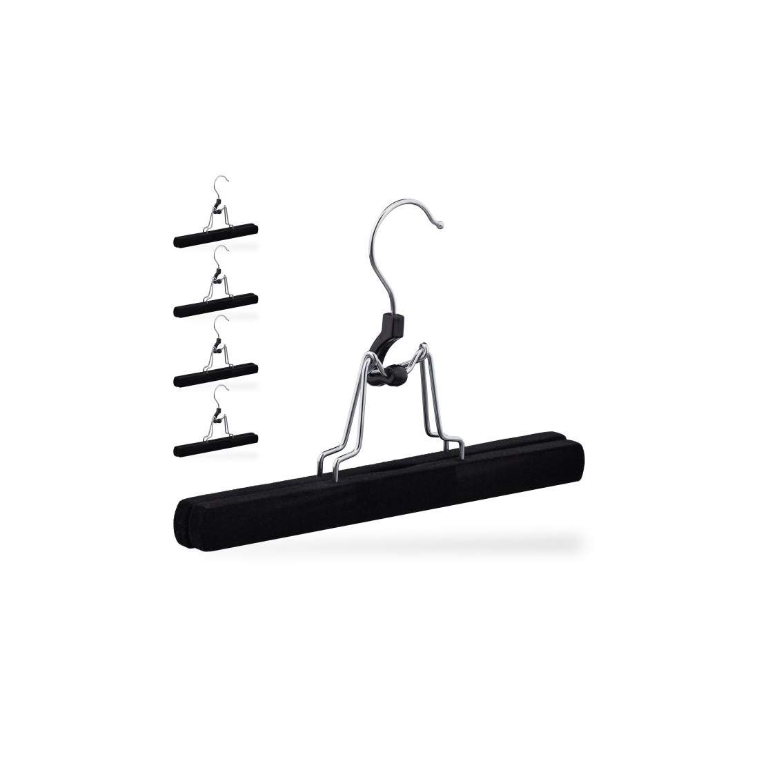 Byxhängare i sammet med 5 st | Mode & Accessoarer - Kläder | Pryloteket