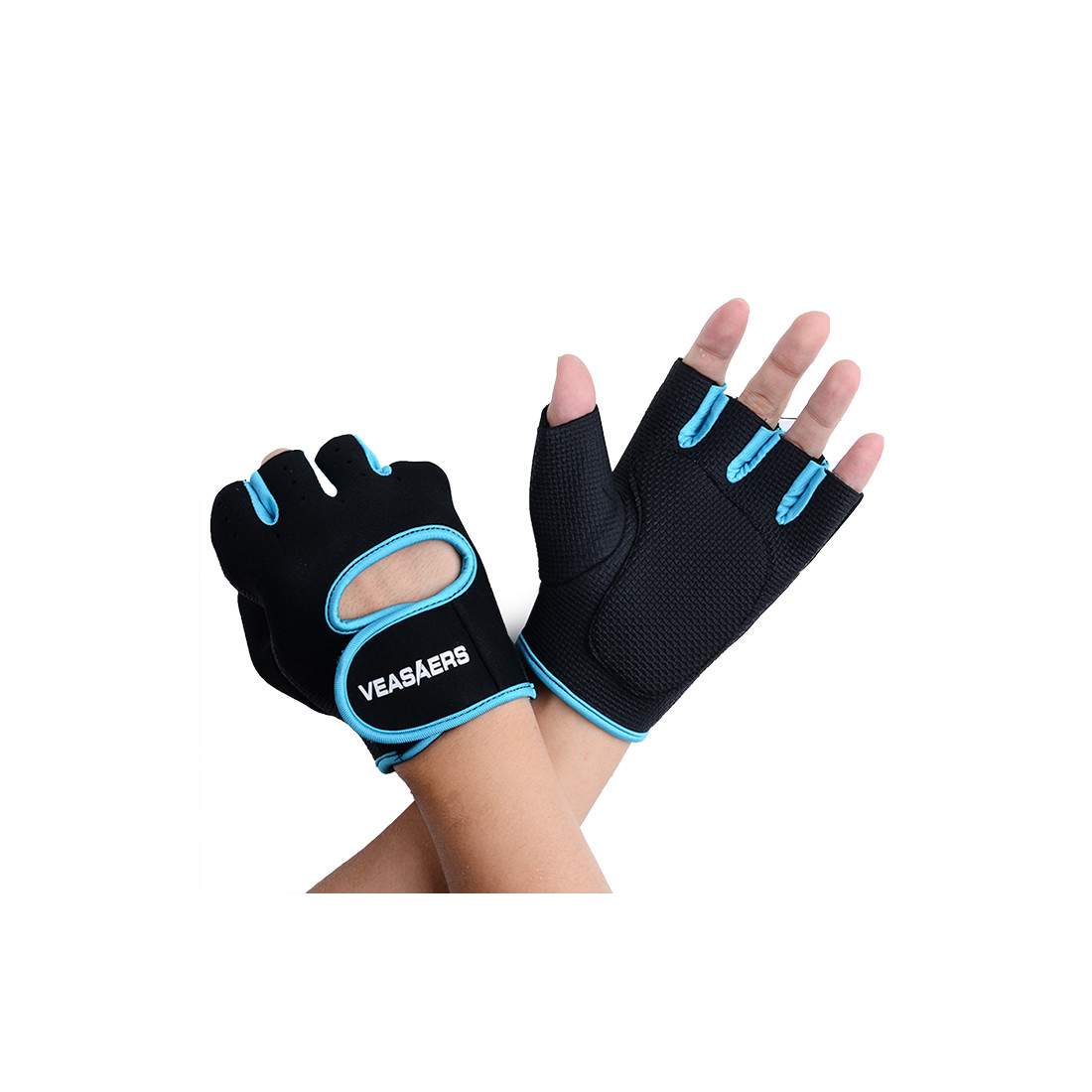 Träningshandskar Designade för Maximal Luftcirkulation - Blå | Sport & Fritid - Träning - Träningskläder & Accessoarer - Träningshandskar | Pryloteket