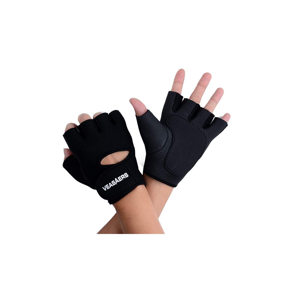 Träningshandskar Designade för Maximal Luftcirkulation - Svart | Sport & Fritid - Träning - Träningskläder & Accessoarer - Träningshandskar | Pryloteket