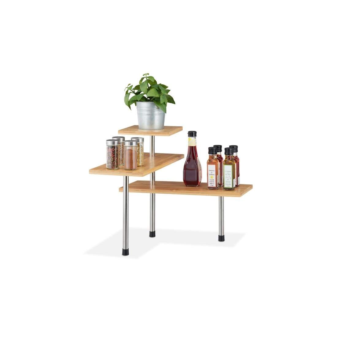 Hörnhylla för köket | Hem & Hobby - Hem & Hushåll - Kök - Köksförvaring - Kryddförvaring - Kryddburkar | Pryloteket