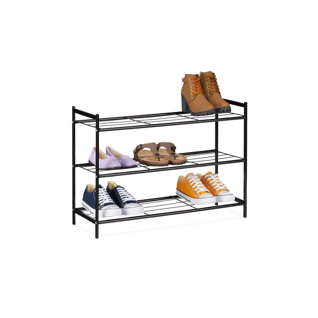 Skoställ med 3 nivåer | Mode & Accessoarer - Kläder - Skor | Pryloteket