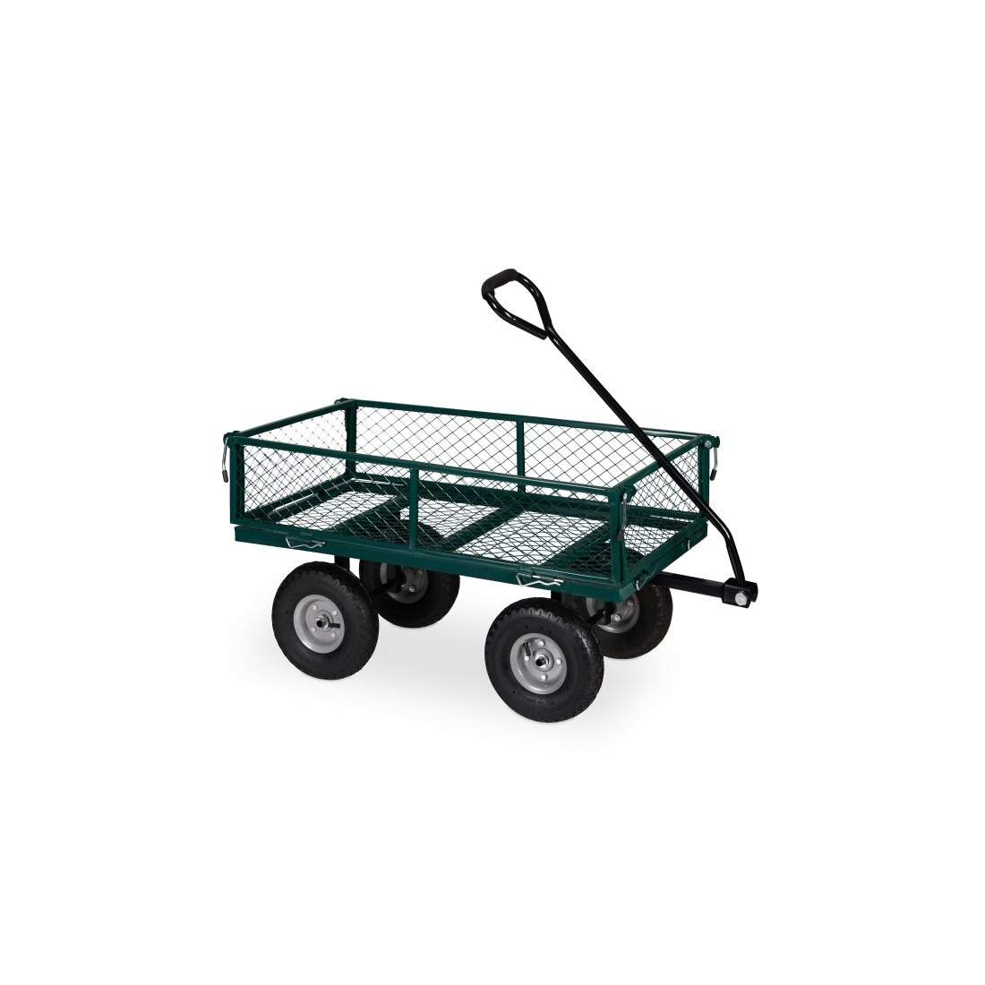 Grön kraftig vagn med vikbara sidor | Hem & Hobby - Hem & Hushåll - Bygg | Pryloteket