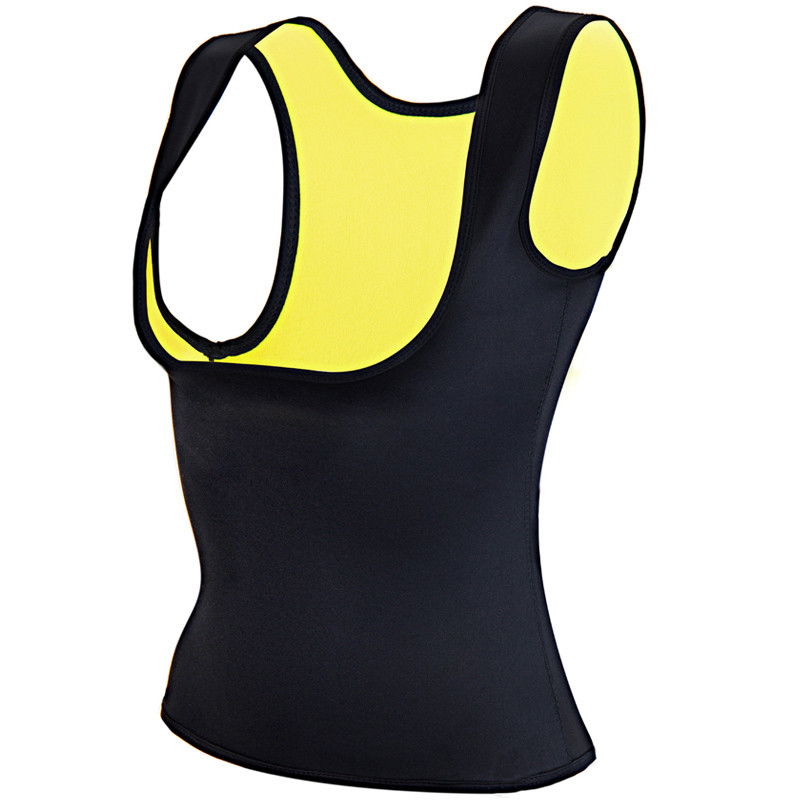 Slimming top for exercise - Yellow