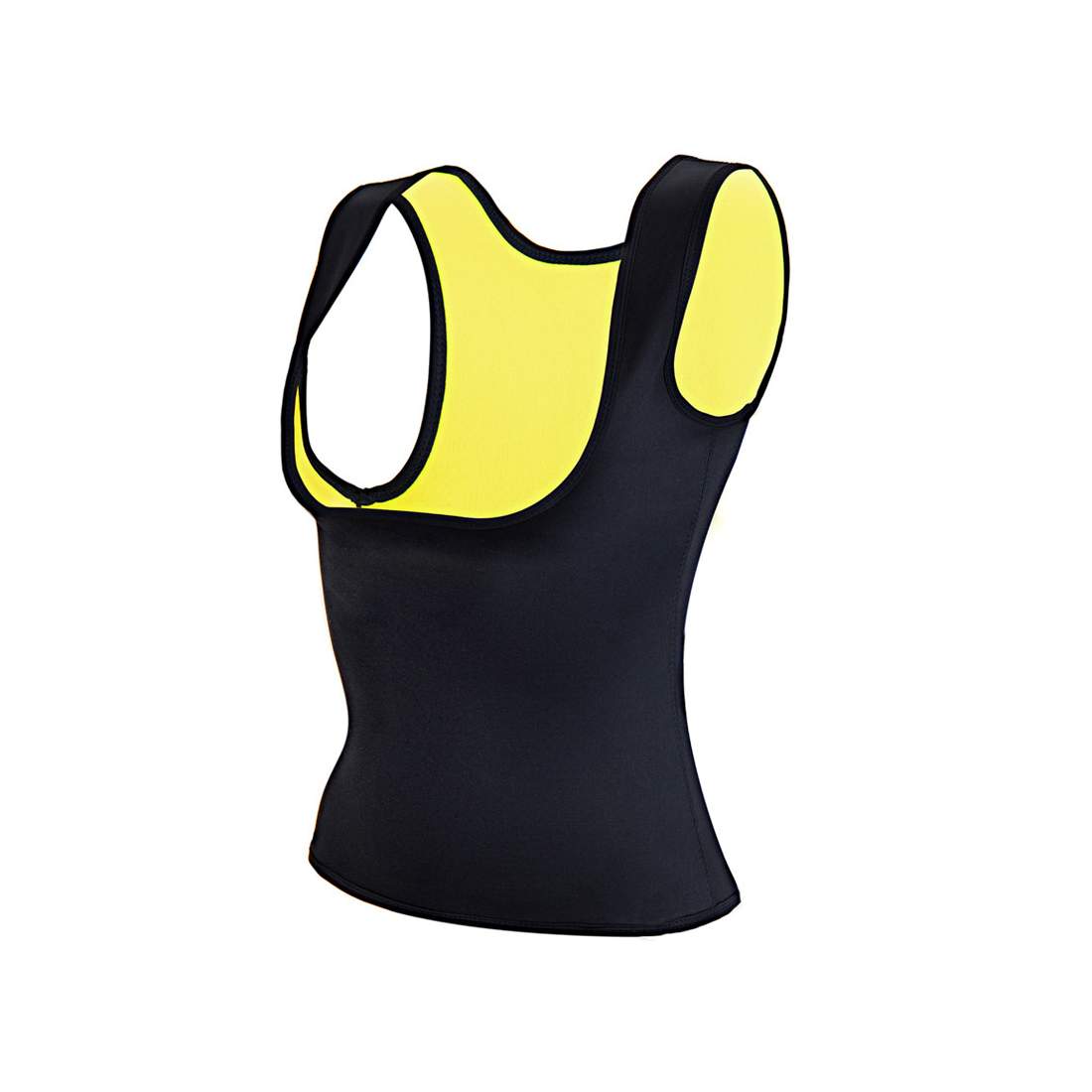 Slimming top för träning - Gul | Sport & Fritid - Träning - Träningskläder & Accessoarer - Träningskläder - Träningslinnen | Pryloteket