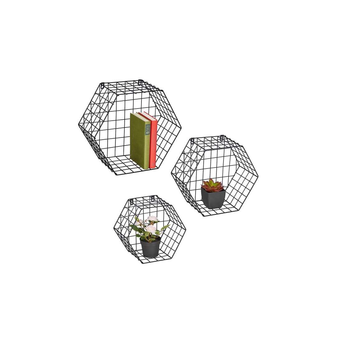 Svarta flytande hyllor i set om 3 | Hem & Hobby | Pryloteket