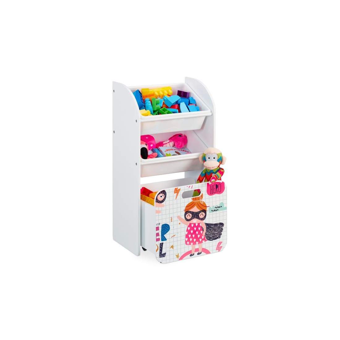 Smal barnhylla med hjältemotiv | Leksaker & Spel - Leksaker | Pryloteket