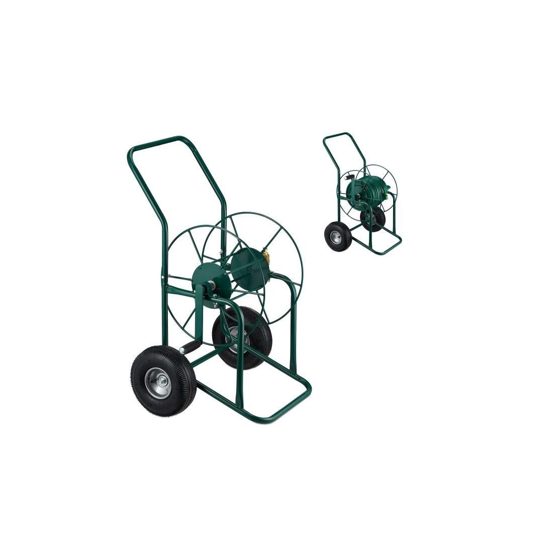 Grön stålslangvagn | Hem & Hobby | Pryloteket