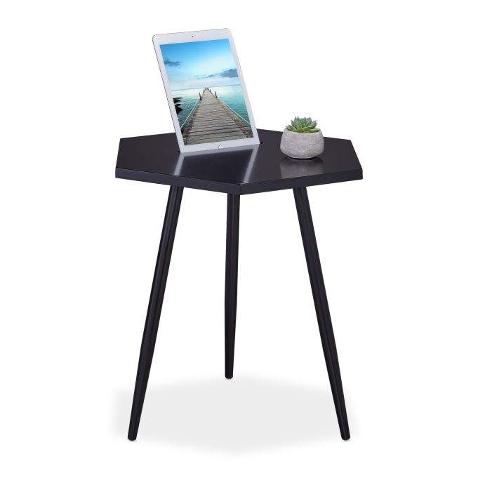 Sidebord med tabletholder