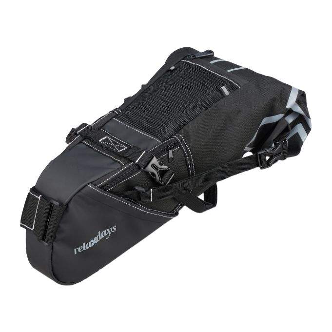 Stor cykelsadeltaske