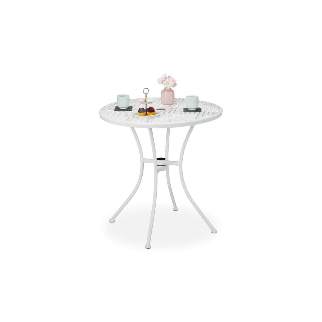 Trädgårdsbord med paraplyhål | Hem & Hobby - Hem & Hushåll - Kök - Servering | Pryloteket