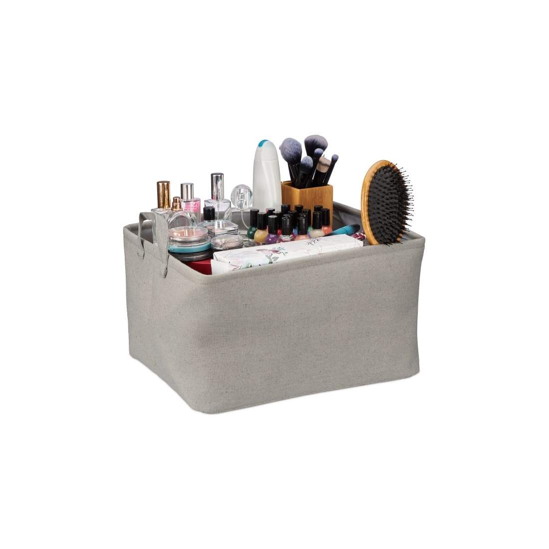 Förvaringskorg med handtag | Hem & Hobby - Hem & Hushåll - Textil - Handdukar | Pryloteket