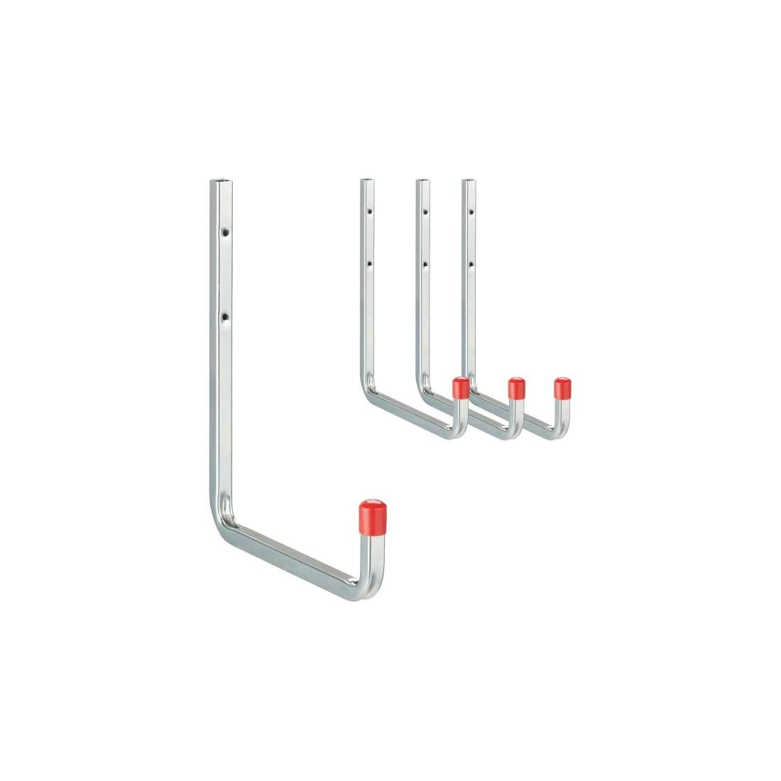 4-delade U-formade väggkrokar i stål | Hem & Hobby - Hem & Hushåll - Kök - Köksredskap - Lock | Pryloteket