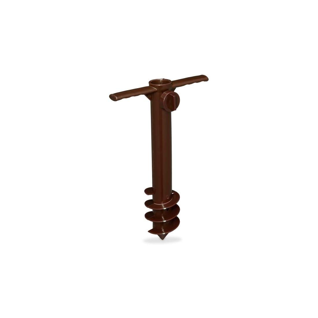 Brun Parasoll Skruvhållare | Hem & Hobby - Hem & Hushåll - Trädgårdsartiklar - Parasoll | Pryloteket