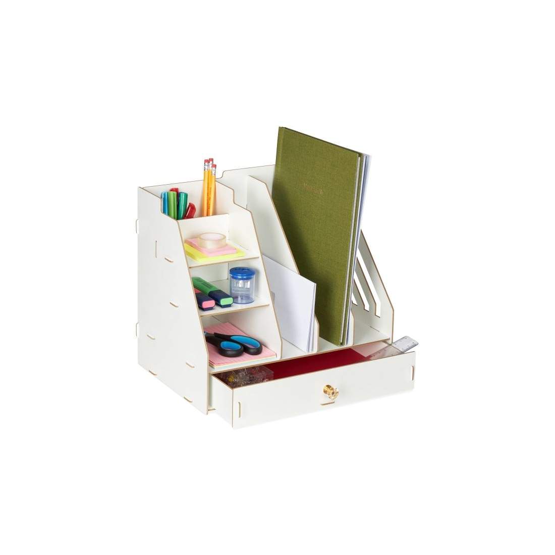 Skrivbordsorganisator med fack | Elektronik - Tillbehör Mobil & Surfplatta - Surfplatta Tillbehör - Stativ | Pryloteket