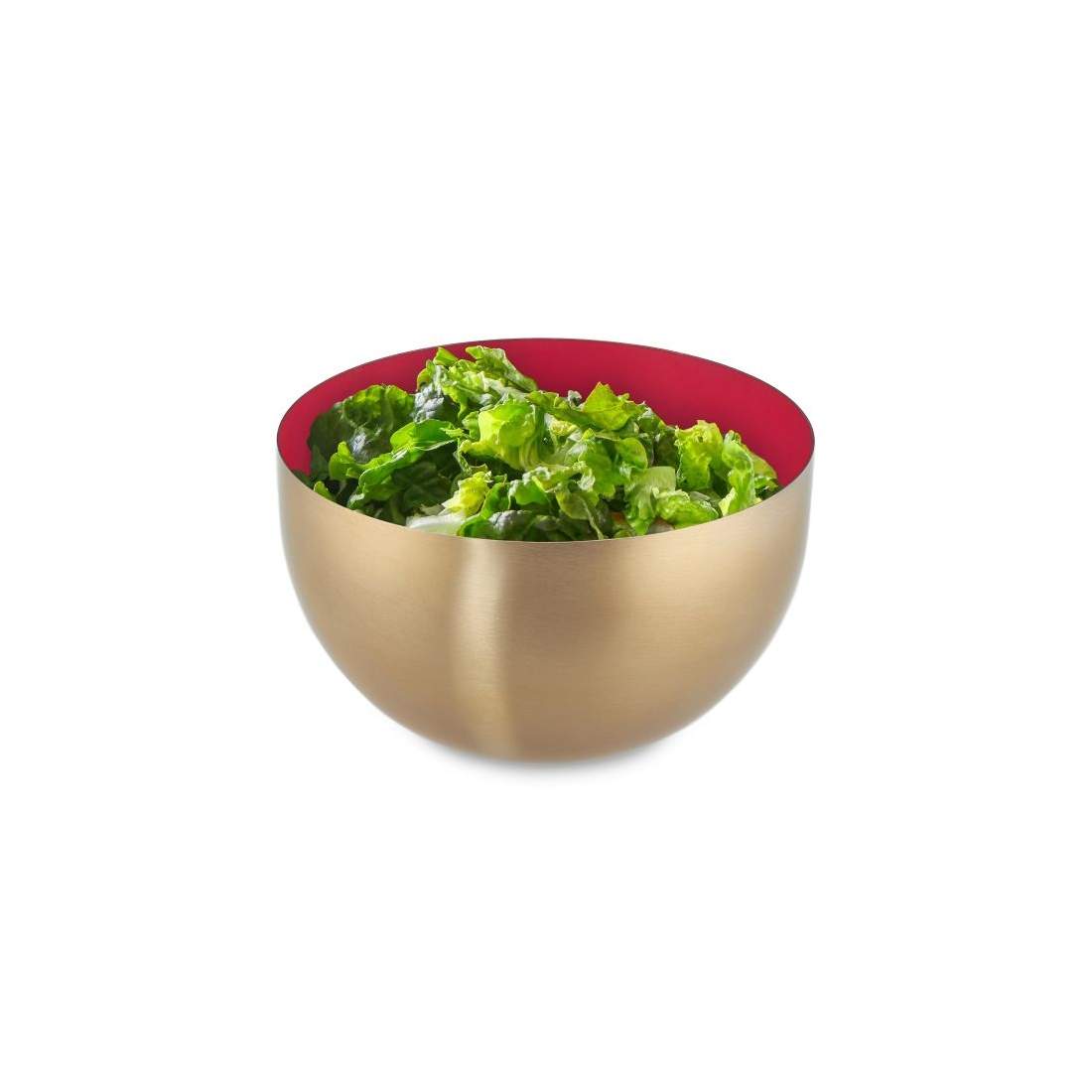 Tvåfärgad serveringsskål i rostfritt stål | Hem & Hobby - Hem & Hushåll - Kök - Servering | Pryloteket