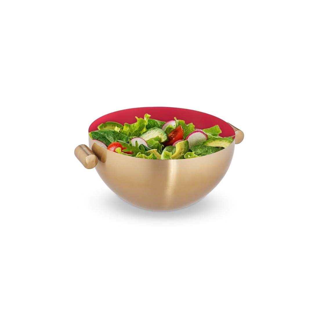 Serveringsskål i rostfritt stål Guld | Hem & Hobby - Hem & Hushåll - Kök - Servering | Pryloteket